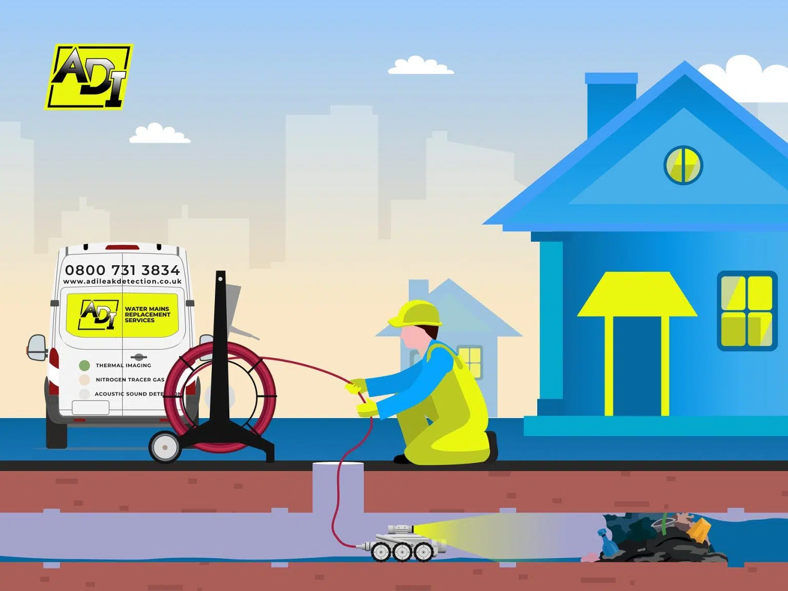 Drainage CCTV Surveys & Investigations Uckfield